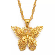 3D BUTTERFLY NECKLACE