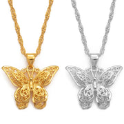 3D BUTTERFLY NECKLACE