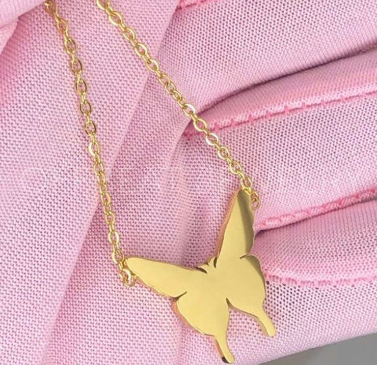 NOT SO MINI BUTTERFLY NECKLACE