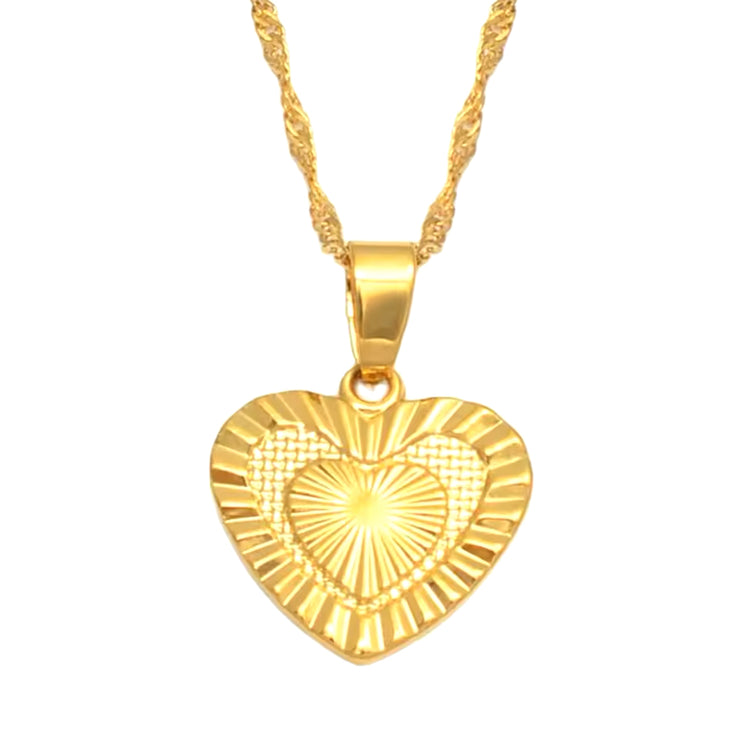 GOLDEN HEART NECKLACE